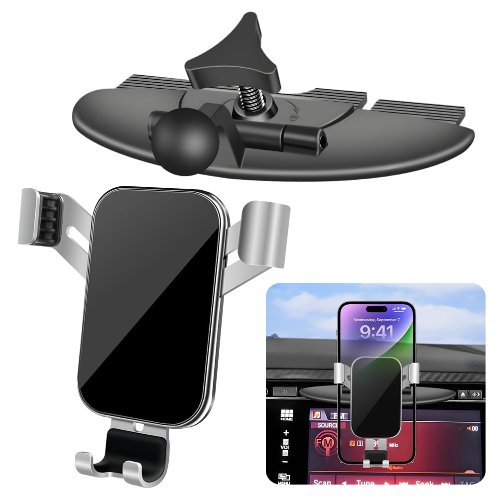 Car CD Slot Phone Mount for Honda Civic 2001-2015?Odyssey 2011-2017?Pilot 2003-2022 Automobile Interior Accessories Best Cellphone Holder Cell Phones