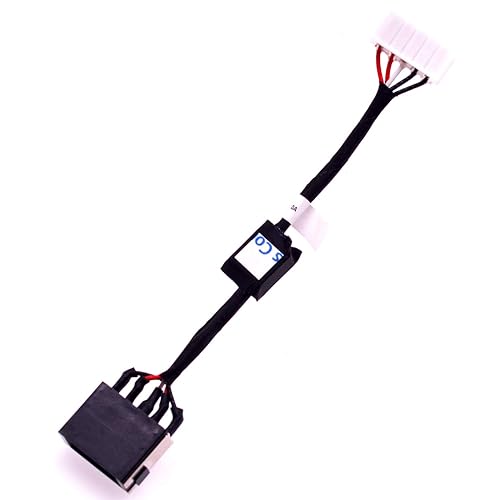 Deal4GO DC Power Jack DC in Harness Cable Replacement for Lenovo IdeaPad Y700-15ISK Y700-15ACZ Touch-15ISK 80NY 80NV 80NW 80Q0 5C10K25519