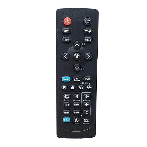 Projector Remote Control for ViewSonic PJD5126, PJD5132, PJD5134, PJD5226W, PJD5232L, PJD5234L, PJD5533W, PJD6223, PJD6235, PJD6245, PJD6353