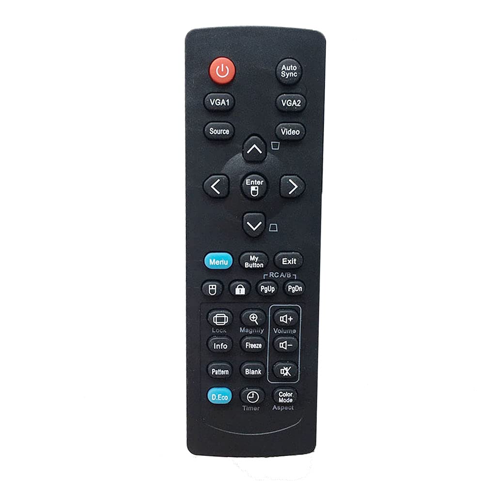 Projector Remote Control for ViewSonic PJD5126, PJD5132, PJD5134, PJD5226W, PJD5232L, PJD5234L, PJD5533W, PJD6223, PJD6235, PJD6245, PJD6353