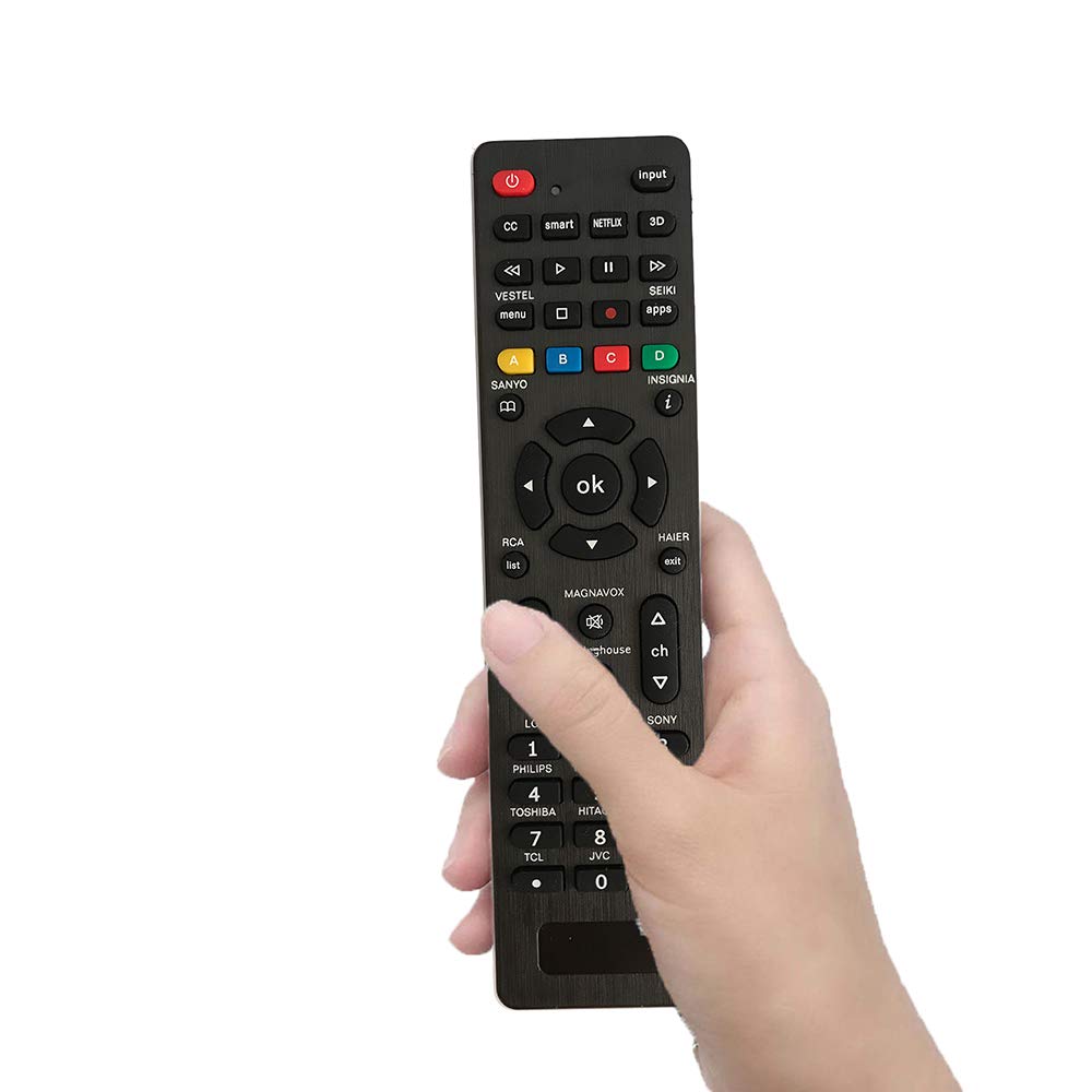 AMAIRIYCA Universal Remote for jvc,Samsung,LG, Sony,Vizio, Philips, Toshiba, Hitachi,haier, Panasonic, Smart TVs-Simple Settings Required