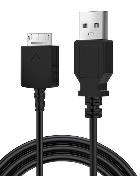 FEIYIU Replacement USB MP3 MP4 Player Charger Charging Cable - Compatible with Sony Walkman NWZ - A, S, E, X, Z Series - 5FT