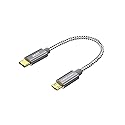 CableCreation Short USB C to Micro USB Cable 0.65 FT, Braided USBC to MicroUSB OTG 480Mbps Cord for Wall Chargers, MacBook Pro, Air, Galaxy S22, S21