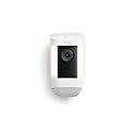 Ring Spotlight Cam Pro, Battery, Home or business security, Retinal 2K Video, Color Night Vision and Two-Way Talk with Audio+, White