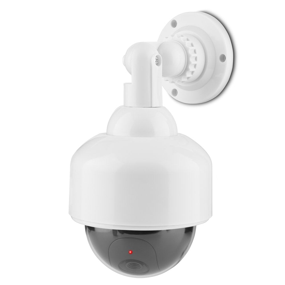 Sonew Dummy Camera, CCTV Anti-Theft Camera, Fake Dome Security Camera 360° Rotation Camera for Residential or Business Premises