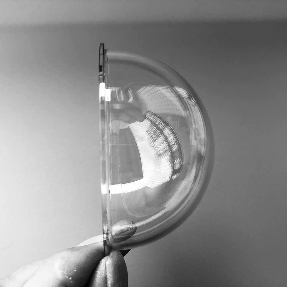 3.3 Inch Acrylic Clear Dome Cover, Security CCTV Camera Lens Protection Replacement Covers, Outside Crystal Transparent Hemisphere Bubble Dome