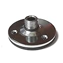 Microphone Table Desk Mount, Gooseneck Base Chrome