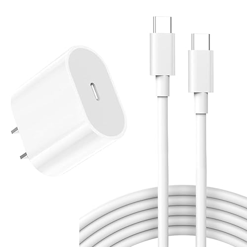 20W USB C Fast Charger for iPad Pro 13/12.9/11 inch 2024/22/21/18, iPad 10th Generation, 2025 iPad 11 inch, iPad Air 11/13 inch/5/4th, iPad mini