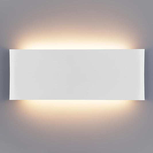 Mille Luckiole 11 Inch Hallway LED Wall Light,Dimmable 3000K-6500K 5 Color Selectable,Modern LED Sconce Wall for Stairwell,Bedroom,and Bathroom Vanity