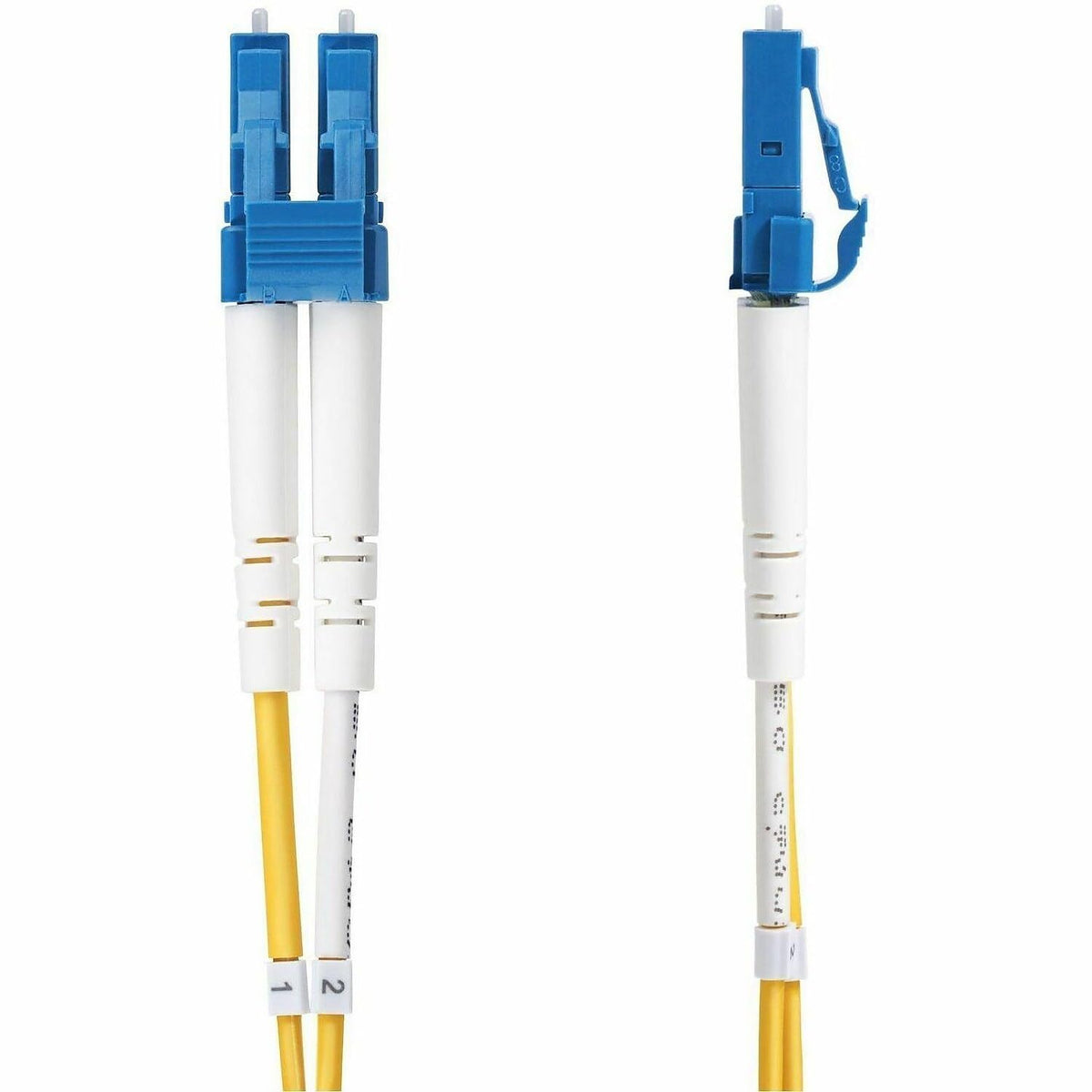 StarTech 164ft/50m OS2 Fiber Cable, LC to LC, 9/125 Duplex, LSZH