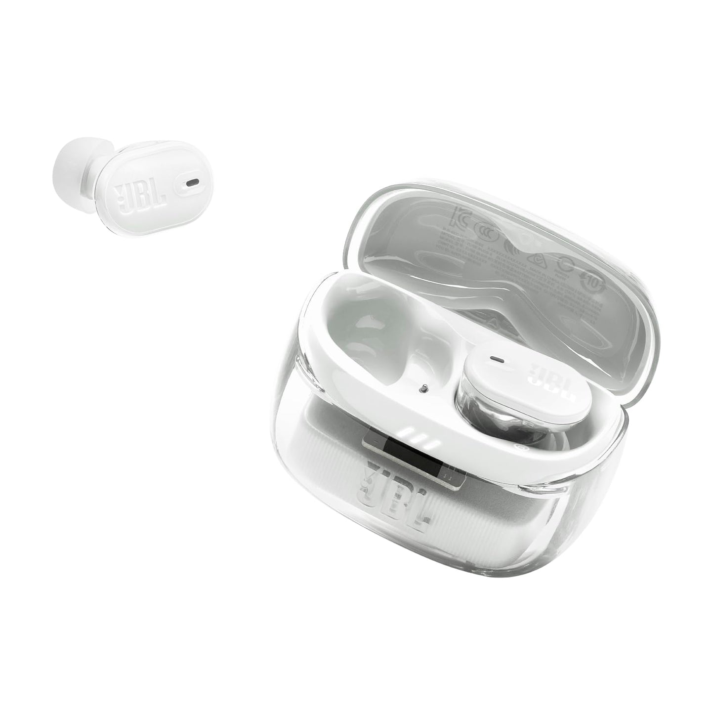 JBL Tune Buds 2 - Ghost White (Renewed)