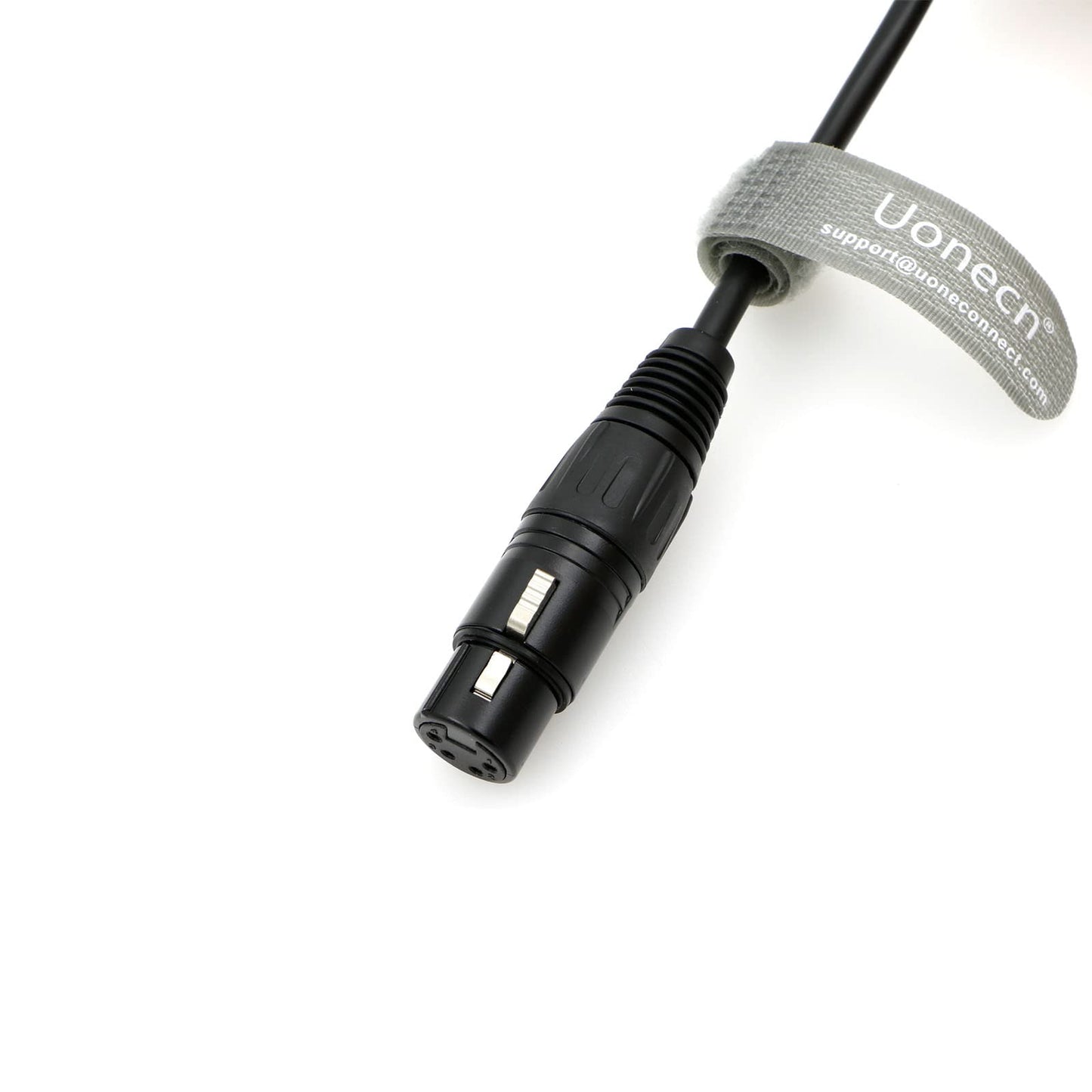 Uonecn Practilite 602 DSLR Camcorder Power Cable XLR 4 pin Female to D-tap Male for Sony F55 SXS Camera