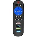 Remote Control Compatible with All ONN Roku TV Remote with Netflix, Sling, VUDU and Hulu