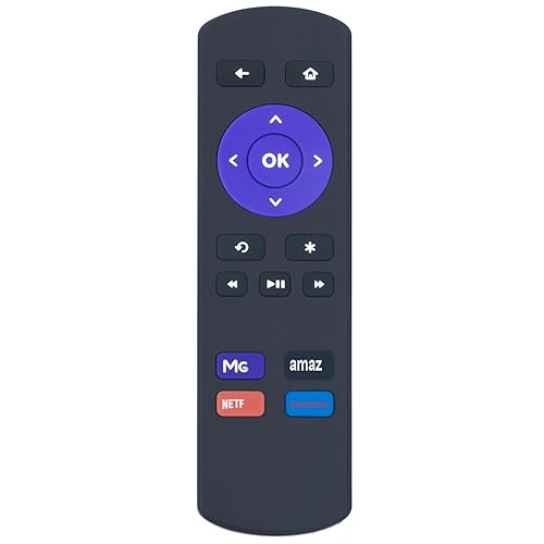 Replacement IR Remote Control fit for Roku 1 2 3 4 LT HD XD XS Player 2700R 3900RW 3700RW 2500R 4620XB 2710R 3930XB 2400EU 4620RW 3710XB 3900R 2400R