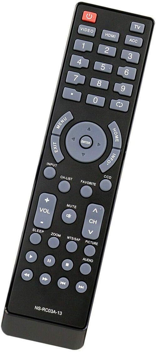 New NS-RC03A-13 Remote Control for Insignia LCD LED TV NS-32L120A13 NS-39E480A13