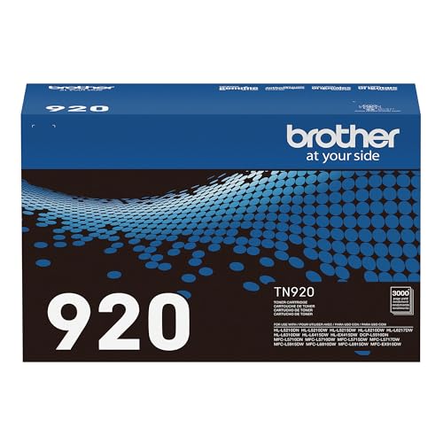 Brother Genuine TN920 Standard Yield Toner Cartridge, , HL-L5210DN, HL-L5210DW, HL-L5210DWT, HL-L5215DW, HL-L6210DW, HL-L6210DWT