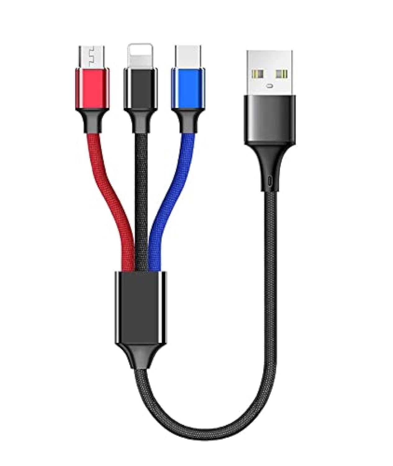 ienza Universal USB Charging Cable Cord Wire with Micro & USB-C for Earbuds Ear Buds, Charging Cases & Headphones Compatible with Sony, Beats