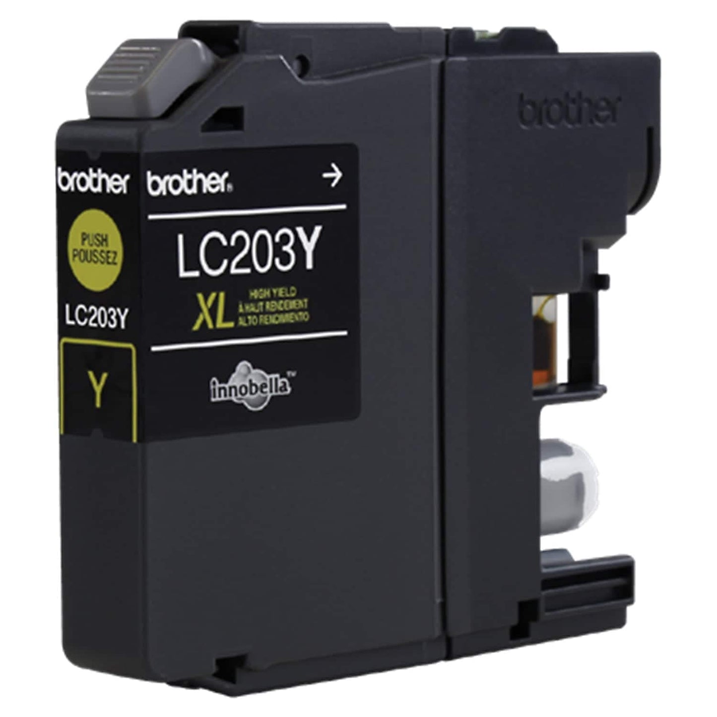Brother Printer LC203Y High Yield Ink Cartridge, Yellow, 550 Pages, 1 Count (Pack of 1)
