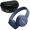 JBL Tune 670NC Wireless On Ear Noise Cancelling Headphone with gSport Case (Blue)