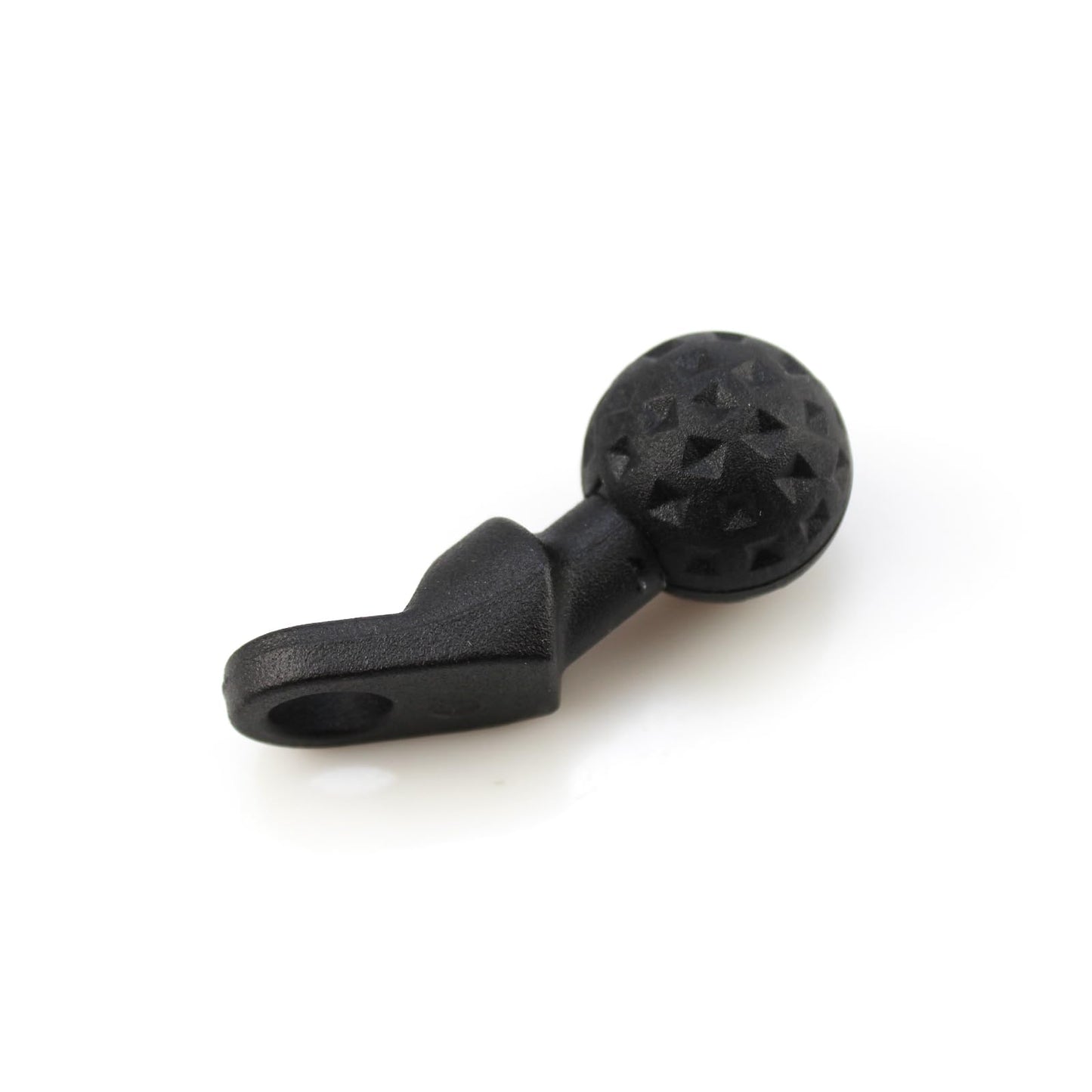 FORLETOR 1" Aluminum Alloy Angled Ball Mount Base with 10mm Mounting Hole Rear-View Mirror Ball Mount Holder Arm and Bike Motorcycle Phone Holder