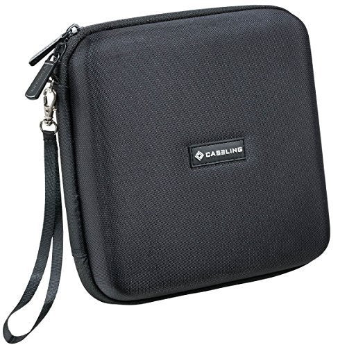 Caseling Hard Case - 7.2"x7.2"x2.2" - for External USB, DVD, CD, Blu-ray Rewriter/Writer and Optical Drives - Portable Carrying Travel Storage Case