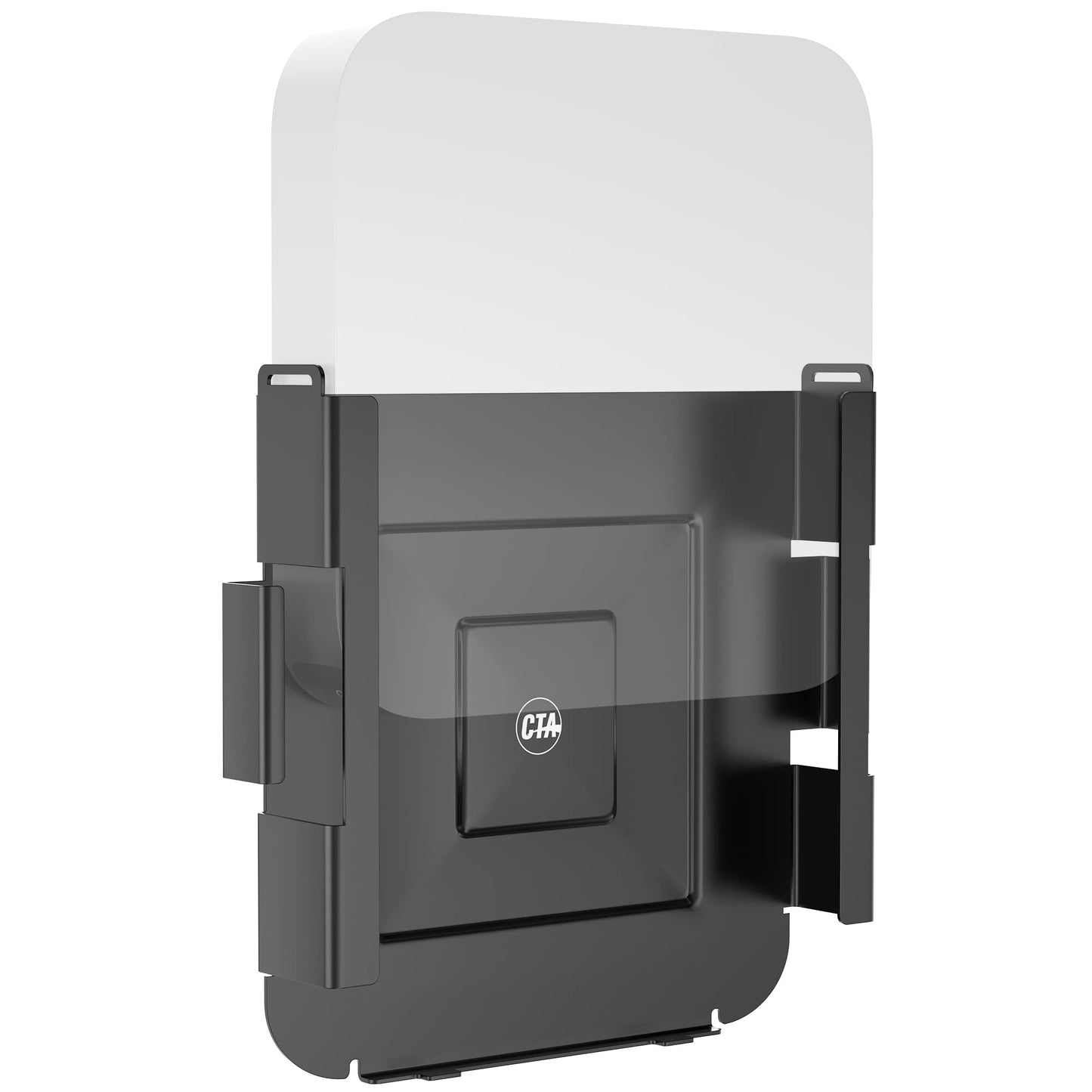 CTA Mac mini Mount - CTA Secure Solid Steel VESA Mount for The Mac mini - for Mac mini M1 & M2-2014 Mac mini & 2018 Mac mini - Under Desk, Behind