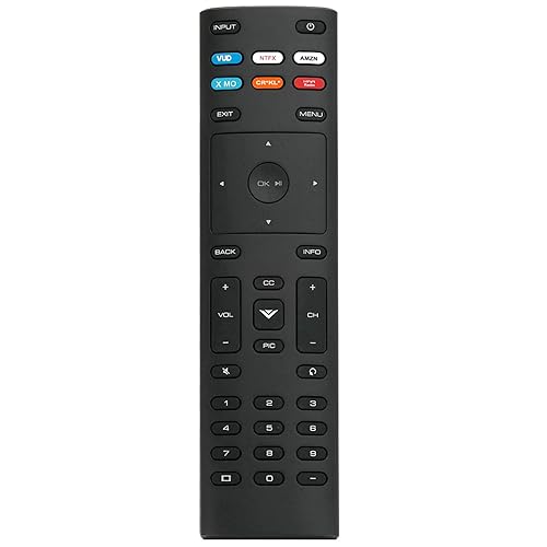 XRT136 Replace Remote Control Applicable for Vizio TV P55-F1 P65-F1 P75-F1 D24f-F1 D43f-F1 D50f-F1 E65-E1