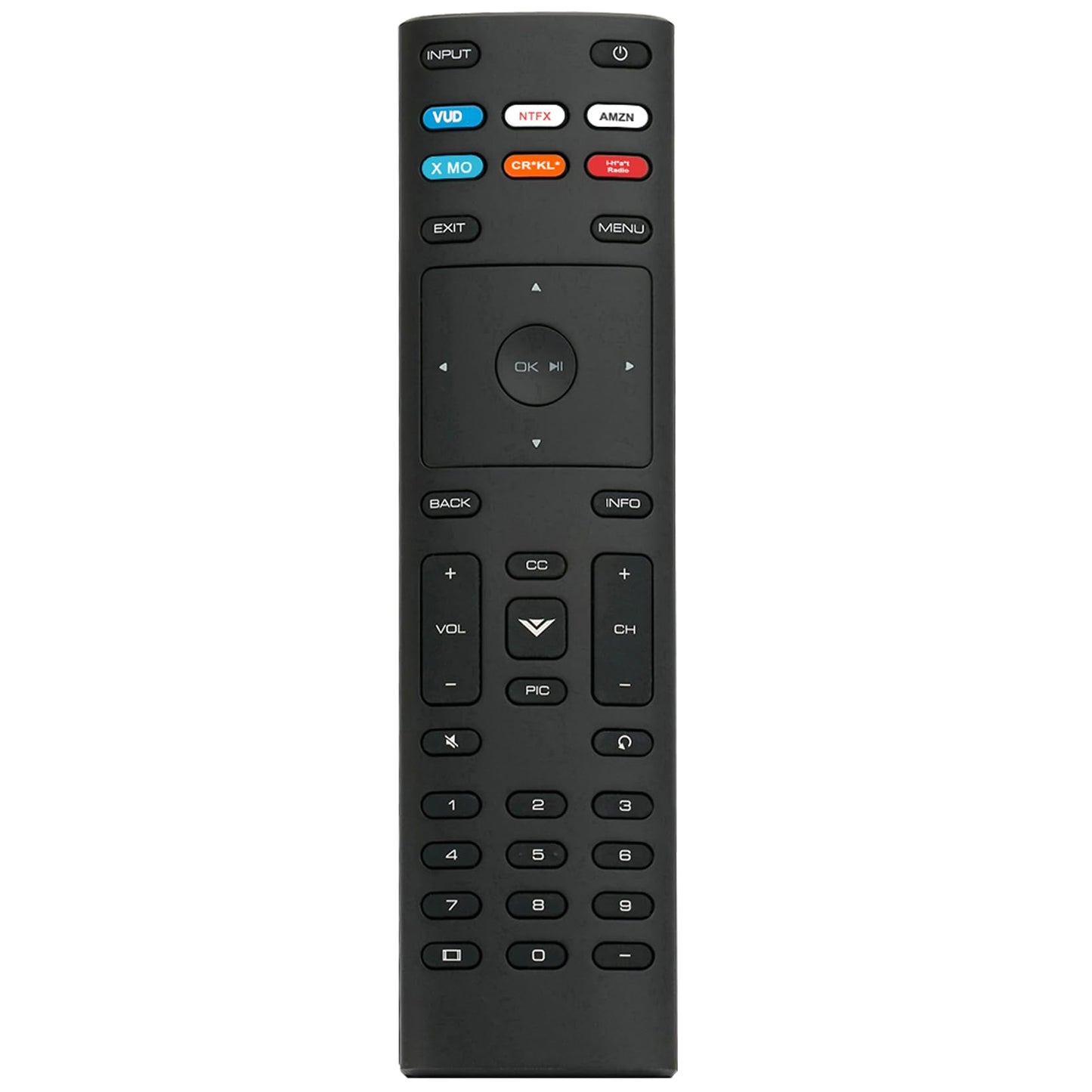 XRT136 Replace Remote Control Applicable for Vizio TV P55-F1 P65-F1 P75-F1 D24f-F1 D43f-F1 D50f-F1 E65-E1