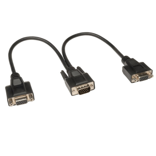 Tripp lite Vga Monitor Y-Splitter Cable, 1' (P516-001-HR) Black 1600x1200