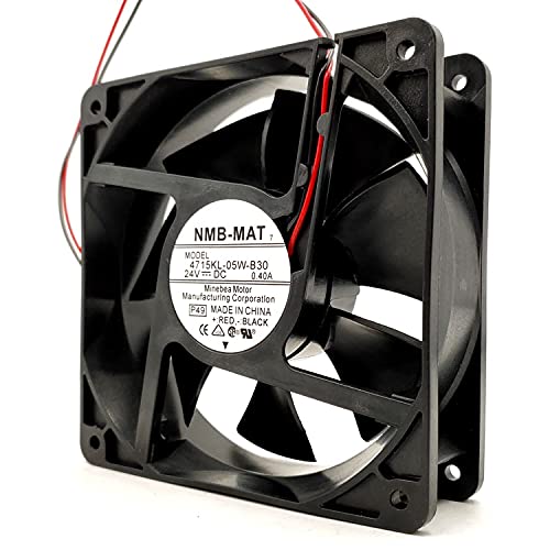 4715KL-05W-B30 24V 120mm Fan, 24V 0.40A 12038 Inverter Cooling Fan