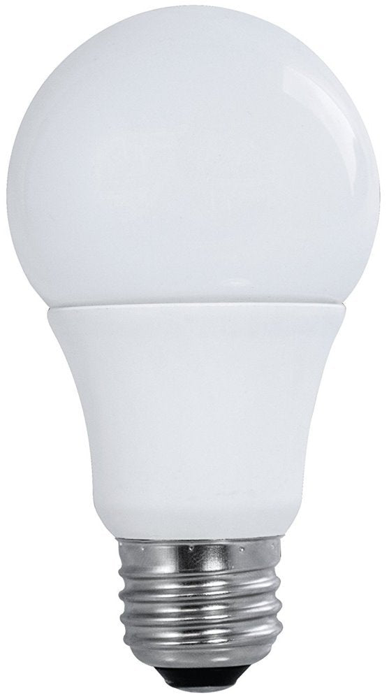S9596 Frosted White 9w A19 Led 2700k Med Base 200' Beam Spread 120v Non-Dim 4/Pk