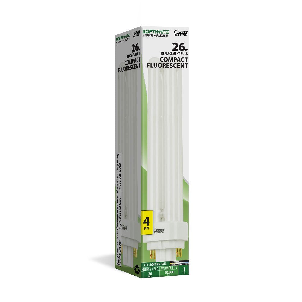 Feit Electric PLD26E 26-Watt Fluorescent PL Bulb
