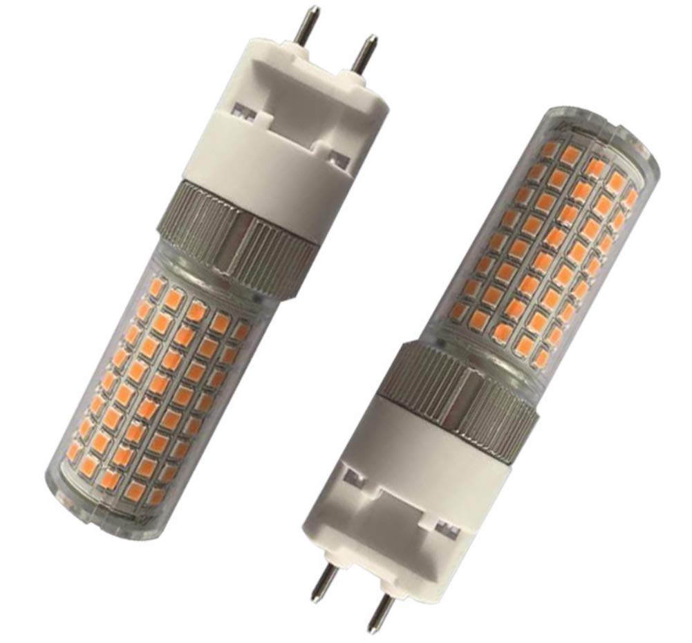 G12 LED Light Bulbs 12W(120W Halogen Incandescent Floodlight Replacement) G12 LED Bulbs Warm White 3000K LED Corn Light Bulb for Home Warehouse