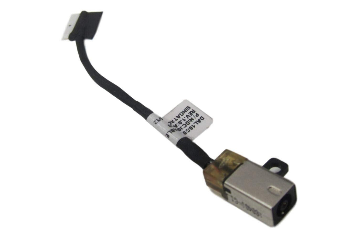 AC DC Jack Power Plug in Charging Port Connector Socket with Wire Cable Harness Replacement for Dell Inspiron 14 3480 3481 15 3580 3581 3582 3583 3584
