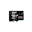 Silicon Power microSDXC Express Card 512GB Read up to 880MB/s Up to 700MB/s Write Compatible w/Switch 2 (Adapter NOT Included) SP512GBSTEI31V10