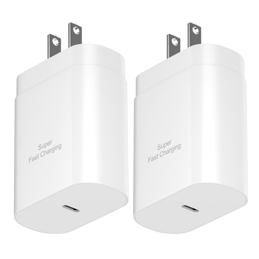 Samsung USB-C Super Fast Charging Power Adapter-25W PD Charger Block for Samsung Galaxy S26/S26 Ultra/S26+/S25 Ultra/S25/S25+/S24+/S24
