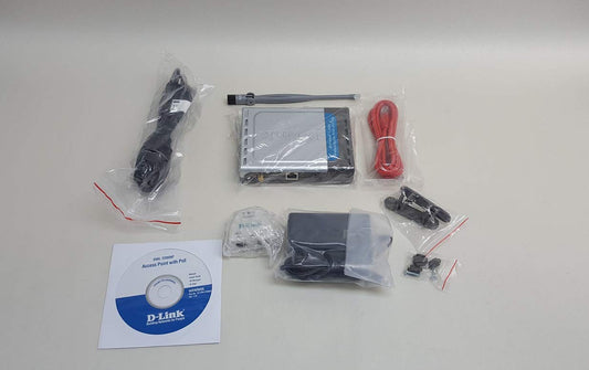 D-Link DWL-2200AP Wireless Access Point, PoE, SNMP, AES, 5dBi, 802.11g, 108Mbps