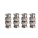 RedYutou BNC Male to BNC Male Adapter Connector (4Pack)