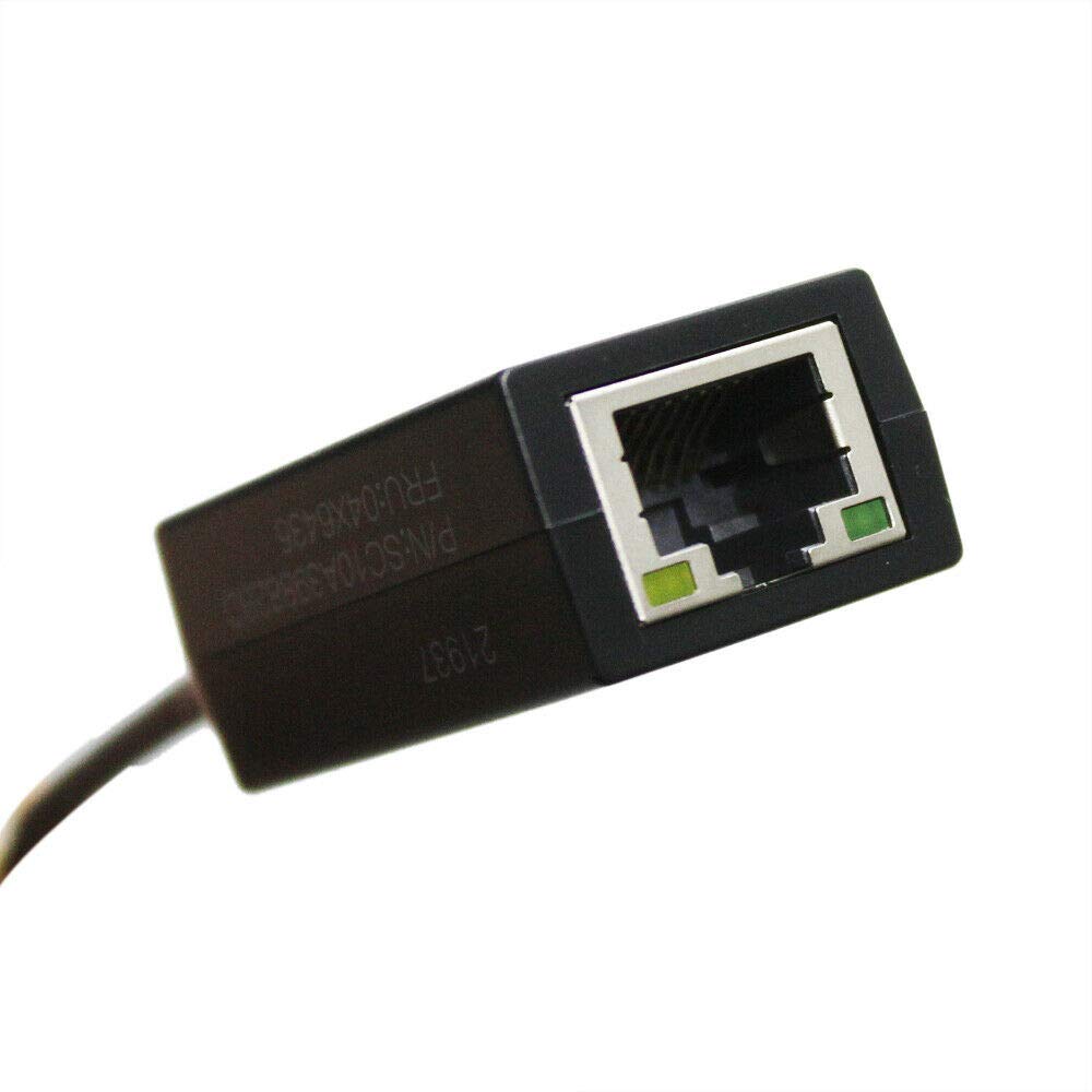Huasheng Suda RJ45 Ethernet Extension Adapter Dongle Cable Replacement for Lenovo L380 L390/ L380 X380 L390 370 Yoga/ThinkPad X1 Carbon 2nd 3rd 5th