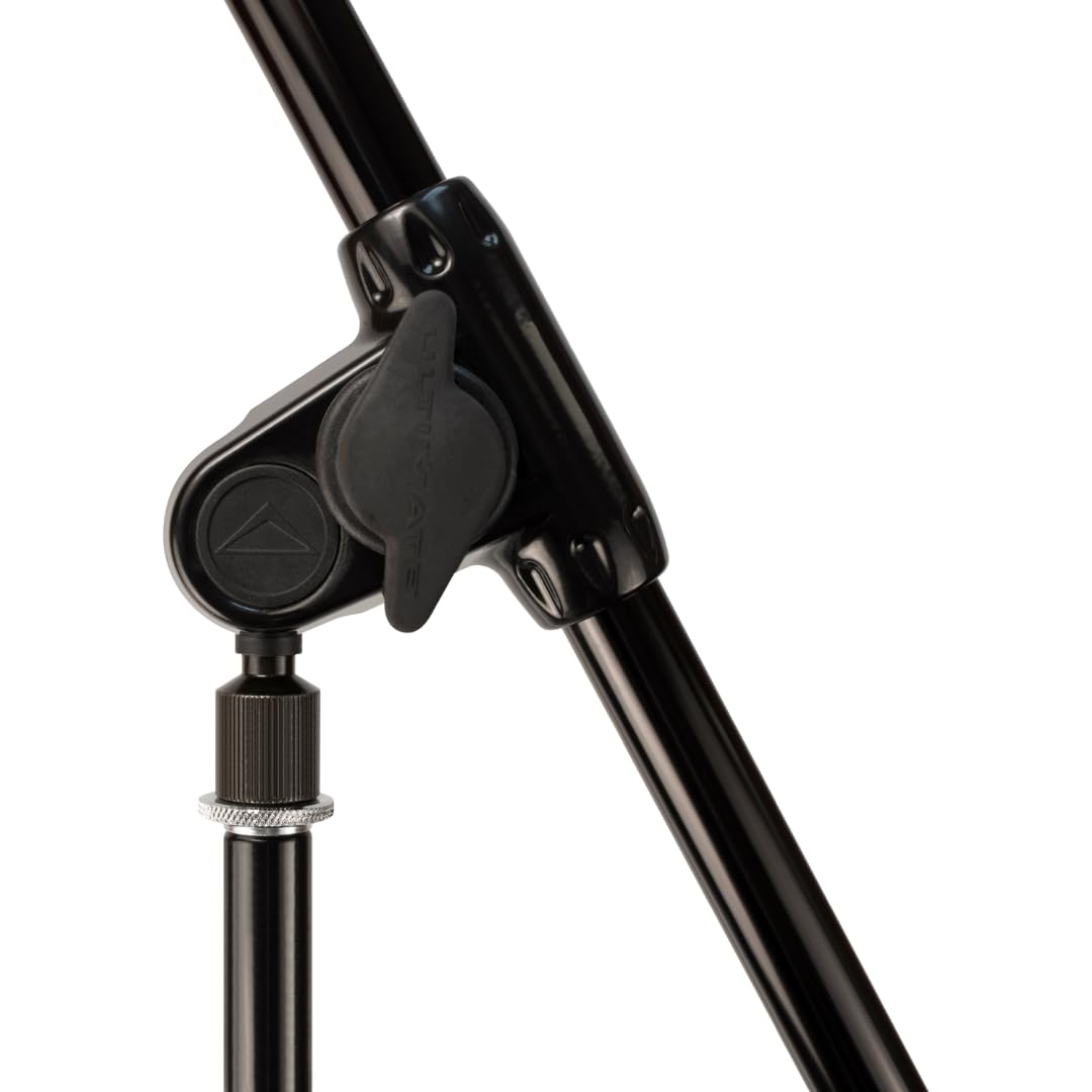 Ultimate Support PRO-R-T-T Pro Series R Microphone Stand w/Telescoping Boom, Plastic Tripod Base, and Standard Height
