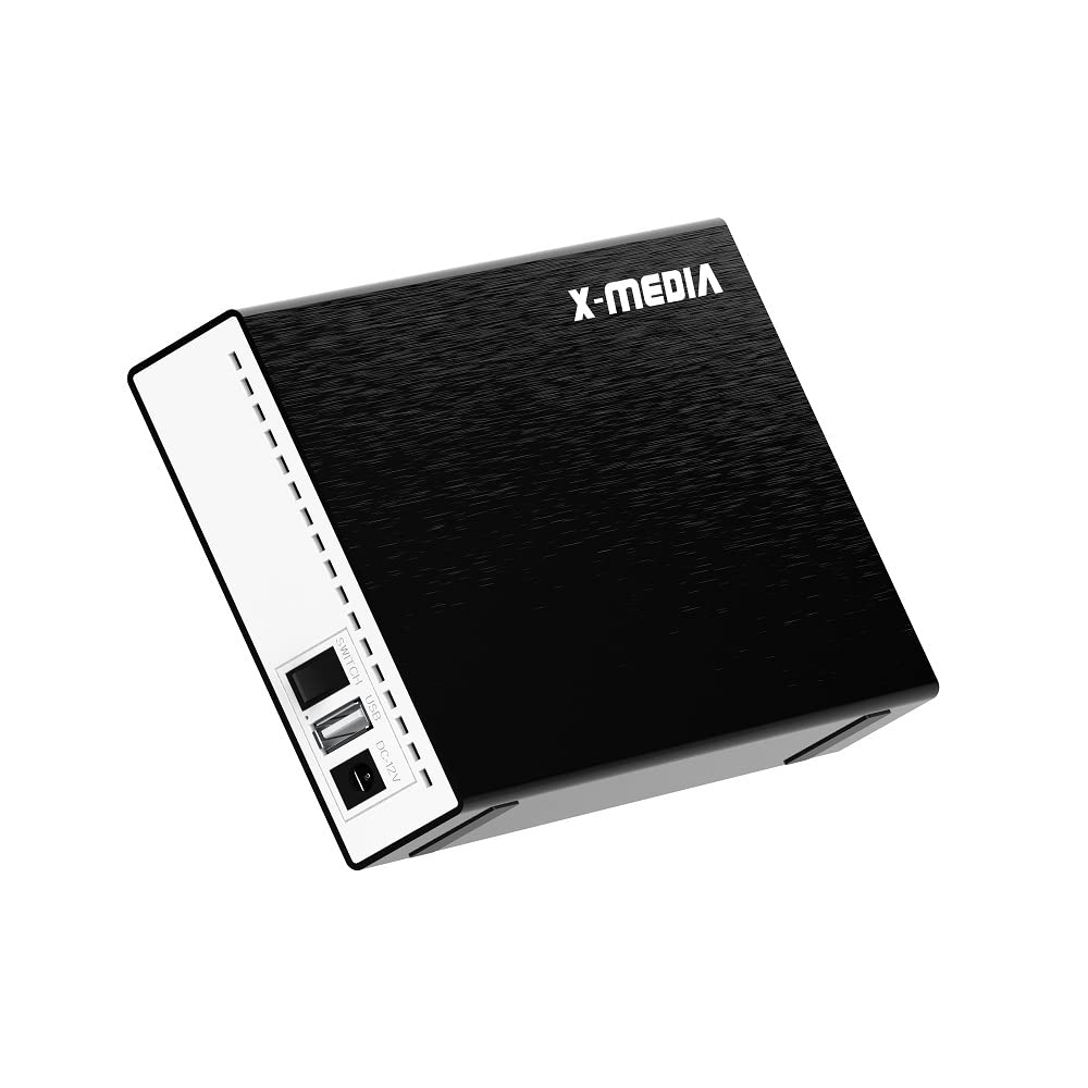 X-MEDIA XM-EN3451 V3 [Upgraded USB 3.0] 3.5-Inch IDE/PATA or SATA Aluminum Hard Disk Drive HDD External Enclosure Case | Support 3.5”