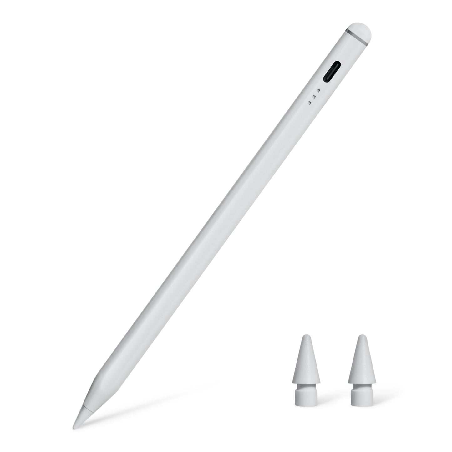 Amazon Basics Stylus Pencil Compatible with iPad 10th Generation (2018-2025), Pen with Palm Rejection
