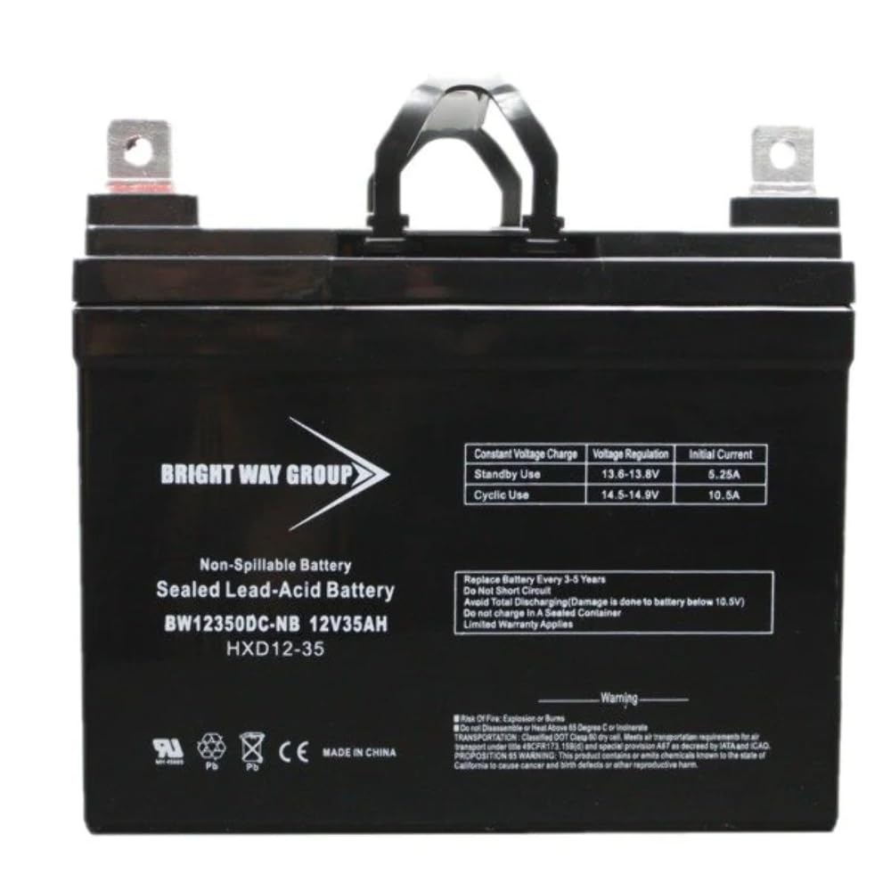 Bright Way Group 12V 35AH SLA Battery NB Terminal