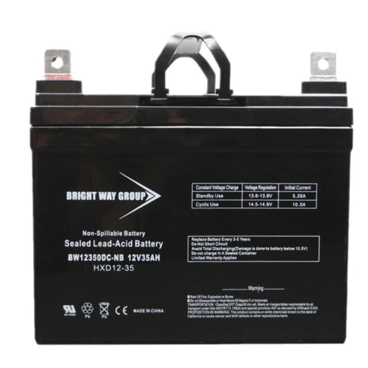 Bright Way Group 12V 35AH SLA Battery NB Terminal