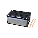 Emerson EDS-1000 Bluetooth Party Speaker with Digital Drum Pads, LED Lights, Dual Speakers, USB/AUX/Mic Inputs, & Rechargeable Battery