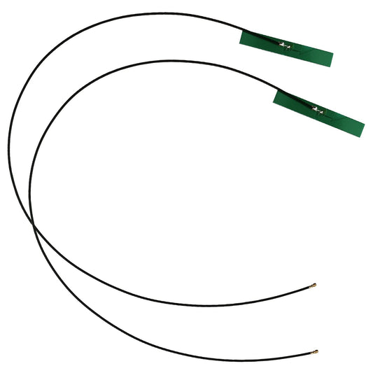 QAREQU M.2 Internal PCB WiFi Antenna 40cm Cable for Laptop MHF4 Wireles Module 2.4GHz 5.8GHz BT Singal
