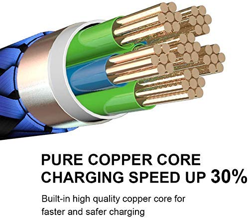 [Apple MFi Certified] iPhone Charger 5Pack(3/3/6/6/10 FT)Long Lightning Cable Fast Charging High Speed Data Sync USB Cable Compatible iPhone…
