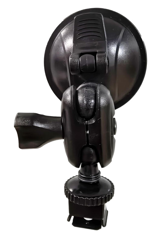 AeroTek Body Camera Car Mount - 360° Rotating Windshield Suction Cup for T03/T05 Body Camera