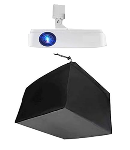 Projector Ceiling Cover,Projector Dust Cover Case Protector,UV-Resist,Waterproof,Dust-Proof,Adjustable Projector Cover,Fit for Ceiling Mounted