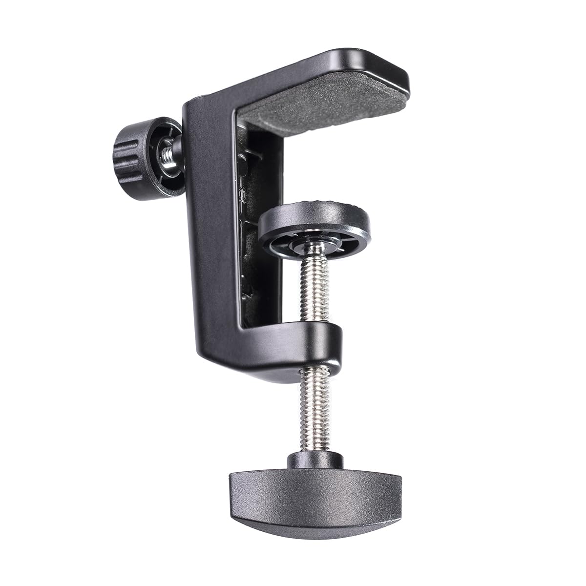 Rannsgeer Desktop Microphone Boom Arm - Heavy Duty Adjustable Metal Mic Stand (Purple)